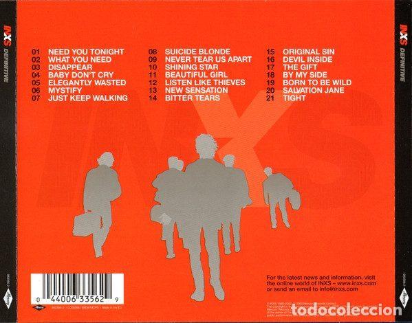 CDs de m&uacute;sica: INXS &ndash; Definitive (CD, Mercury 063356-2) - Foto 2