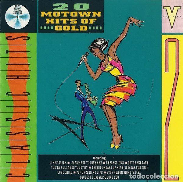 Musik-CDs: Various &ndash; Motown Hits Of Gold Volume 2 (CD, Motown WD 72402)