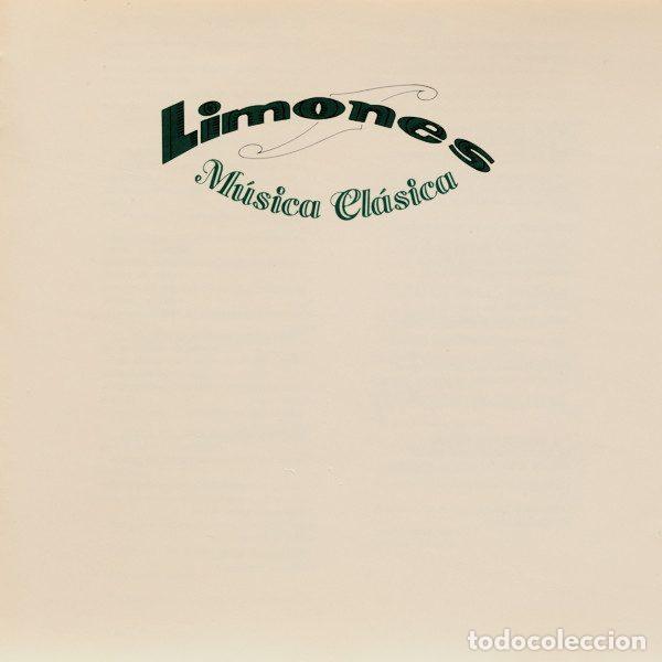 CD de M&uacute;sica: Limones &ndash; M&uacute;sica Cl&aacute;sica (CD, Gasa C 9G0463)