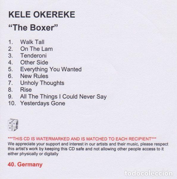 Musik-CDs: Kele Okereke &ndash; The Boxer (CDr, Cooperative Music none)