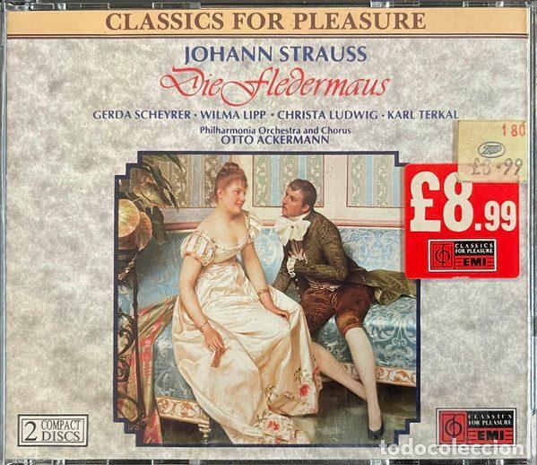 Musik-CDs: Johann Strauss II, Gerda Scheyrer, Wilma Lipp, Christa Ludwig, Karl Terkal, Otto Ackermann,...