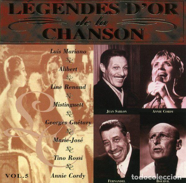 CDs de m&uacute;sica: Various &ndash; L&eacute;gendes D'Or De La Chanson Vol. 5 (CD, Disky DC 866762)