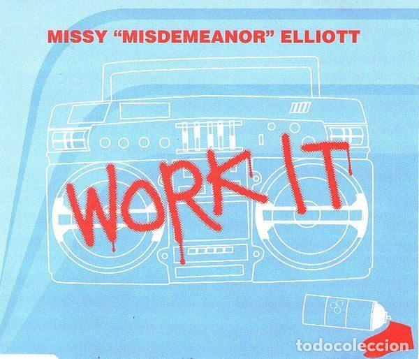 CDs de Musique: Missy &rdquo;Misdemeanor&rdquo; Elliott &ndash; Work It (CD, Elektra PR03541)