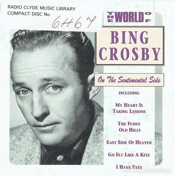 CD di Musica: Bing Crosby &ndash; The World Of Bing Crosby (On The Sentimental Side) (CD, Trace 0401582)