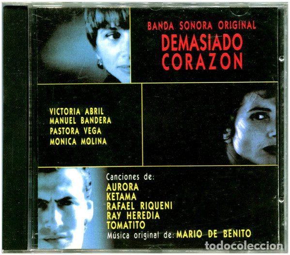 Music CDs: Mario De Benito - Various &ndash; Demasiado Coraz&oacute;n - Banda Sonora Original (CD, Nuevos Medios 15 608 CD)