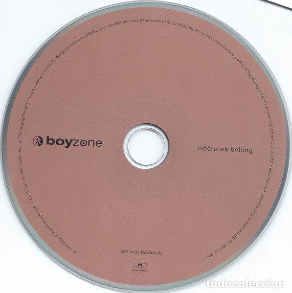 CDs de m&uacute;sica: Boyzone &ndash; Where We Belong (CD, Polydor 557 398-2) - Foto 5