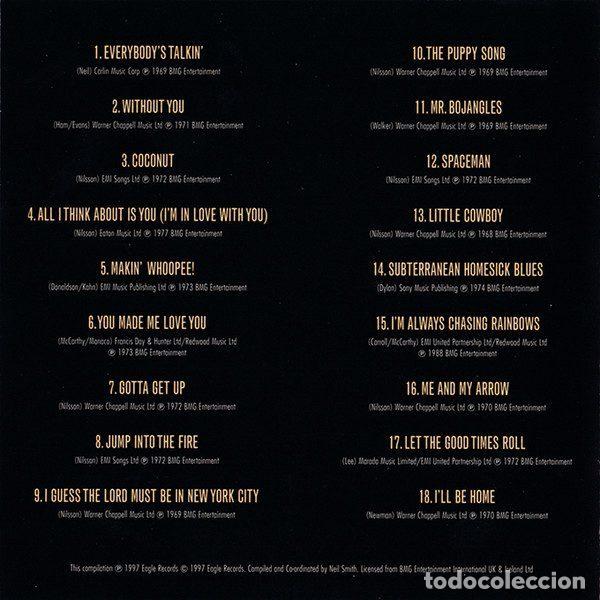CDs de m&uacute;sica: Harry Nilsson &ndash; The Masters (CD, Eagle Records EAB CD 041) - Foto 3