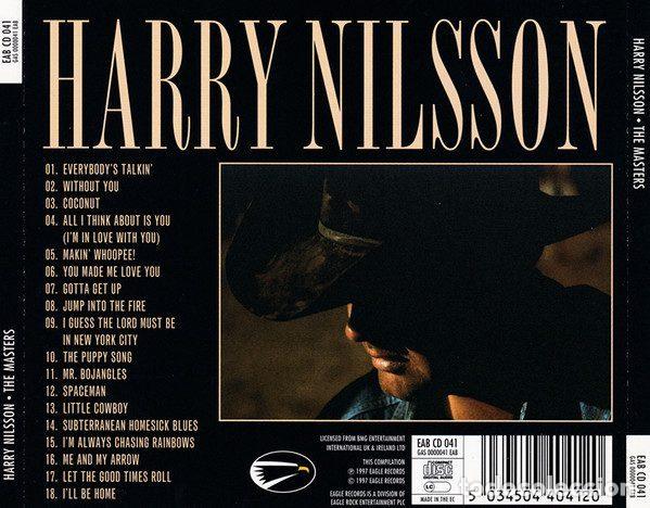 CDs de m&uacute;sica: Harry Nilsson &ndash; The Masters (CD, Eagle Records EAB CD 041) - Foto 5