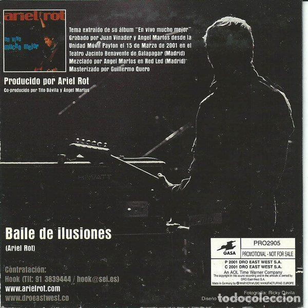 CDs de m&uacute;sica: Ariel Rot &ndash; Baile De Ilusiones (CD, DRO PRO2905) - Foto 2