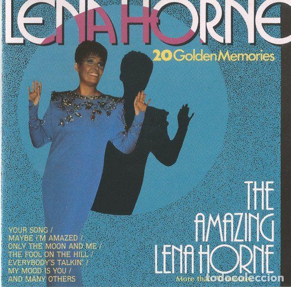 Musik-CDs: Lena Horne &ndash; The Amazing Lena Horne / 20 Golden Memories (CD, Black Tulip 2636402)