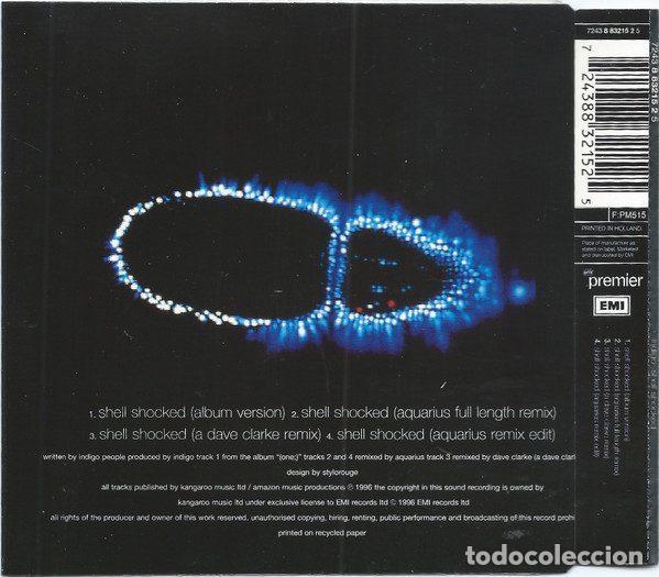CDs de m&uacute;sica: Indigo &ndash; Shell Shocked (CD, EMI 7243 8 83215 2 5) - Foto 2