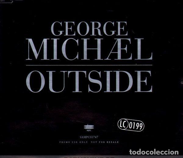 Music CDs: George Michael &ndash; Outside (CD, Epic SAMPCS5747)