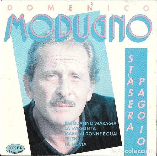CDs de m&uacute;sica: Domenico Modugno &ndash; Stasera Pago Io (CD, Joker La Canzone CD10001)
