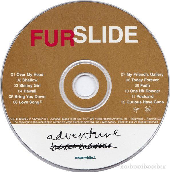 CDs de m&uacute;sica: Furslide &ndash; Adventure (CD, Virgin CDVUSX 151) - Foto 3