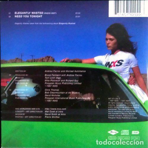 CDs de m&uacute;sica: INXS &ndash; Elegantly Wasted (CD, Mercury INT 574 292-2) - Foto 2