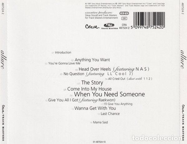 CDs de m&uacute;sica: Allure &ndash; Allure (CD, Crave CRA 487524 2) - Foto 2