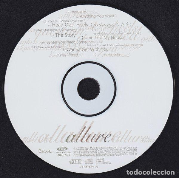 CDs de m&uacute;sica: Allure &ndash; Allure (CD, Crave CRA 487524 2) - Foto 3
