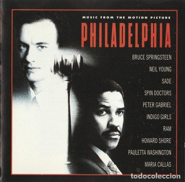 Music CDs: Various &ndash; Philadelphia (Music From The Motion Picture) (CD, Epic Soundtrax 474998 2)
