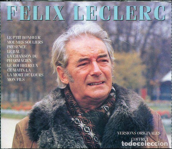 Musik-CDs: F&eacute;lix Leclerc &ndash; F&eacute;lix Leclerc (CD, PolyGram Distribution 846 422-2)