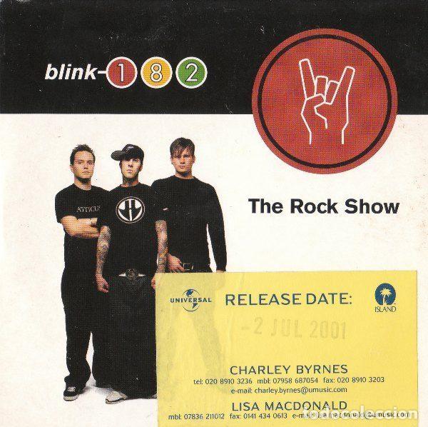 CD di Musica: Blink-182 &ndash; The Rock Show (CD, MCA Records blinkcdp6)