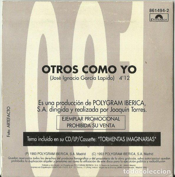 CDs de m&uacute;sica: 091 &ndash; Otros Como Yo (CD, Polydor 861494-2) - Foto 2
