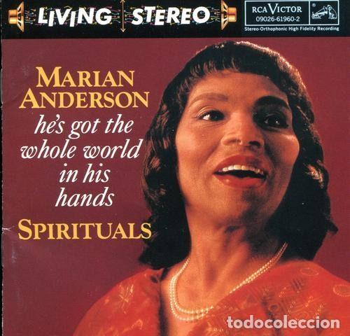 Musik-CDs: Marian Anderson &ndash; He's Got The Whole World In His Hands - Spirituals (CD, RCA Victor Red Seal...