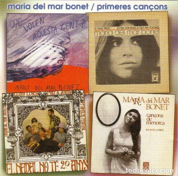 CD de M&uacute;sica: Maria Del Mar Bonet &ndash; Primeres Can&ccedil;ons (CD, Blau CDM 124)