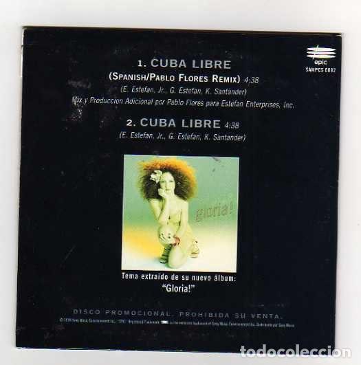 CDs de m&uacute;sica: Gloria! &ndash; Cuba Libre (CD, Epic SAMPCS 6082) - Foto 2