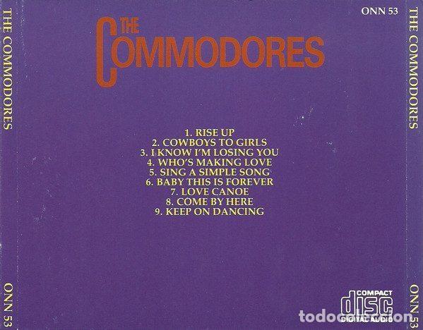 CDs de m&uacute;sica: The Commodores &ndash; The Commodores (CD, Object Enterprises ONN 53) - Foto 2