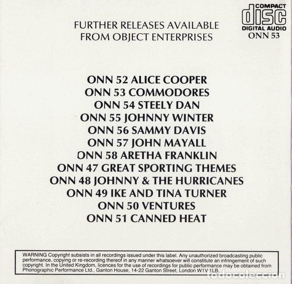 CDs de m&uacute;sica: The Commodores &ndash; The Commodores (CD, Object Enterprises ONN 53) - Foto 5