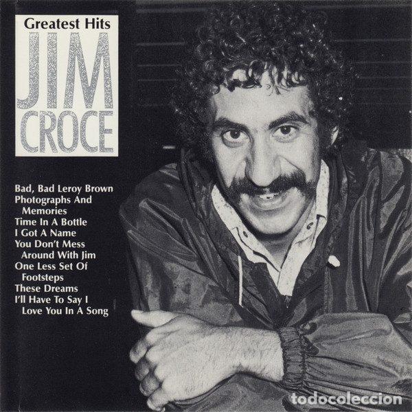 CDs de m&uacute;sica: Jim Croce &ndash; Greatest Hits (CD, Commander CD 99010) - Foto 1