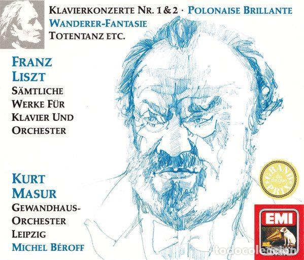 Musik-CDs: Franz Liszt, Kurt Masur, Gewandhausorchester Leipzig, Michel B&eacute;roff &ndash; S&auml;mtliche Werke F&uuml;r...