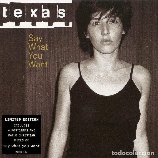 CD de M&uacute;sica: Texas &ndash; Say What You Want (CD, Mercury MERDD 480)