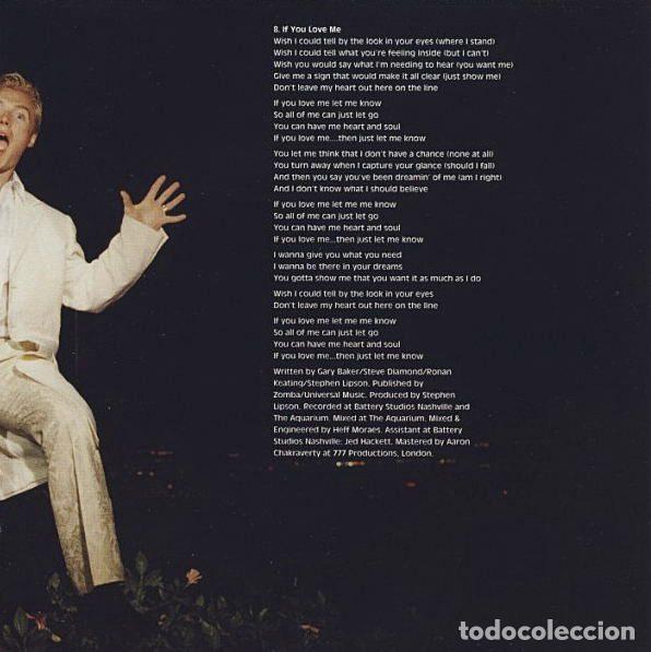 CDs de m&uacute;sica: Ronan Keating &ndash; Ronan (CD, Polydor 549 103-2) - Foto 9