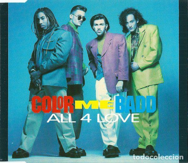 CDs de Musique: Color Me Badd &ndash; All 4 Love (CD, Giant Records 9362-40164-2)