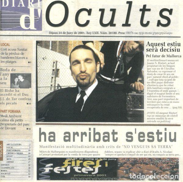 CD de M&uacute;sica: Ocults &ndash; Ha Arribat S'Estiu (CD, DiscMedi Blau DM 572 SG1)