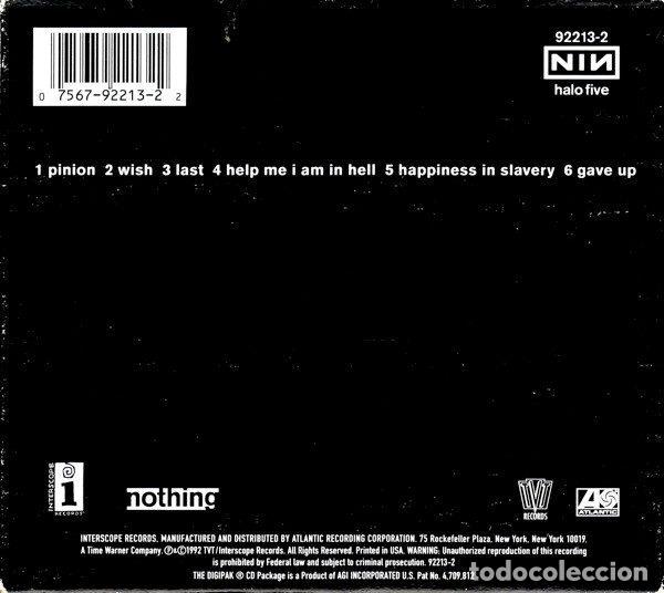 CDs de m&uacute;sica: Nine Inch Nails &ndash; Broken (CD, Interscope Records 92213-2) - Foto 2
