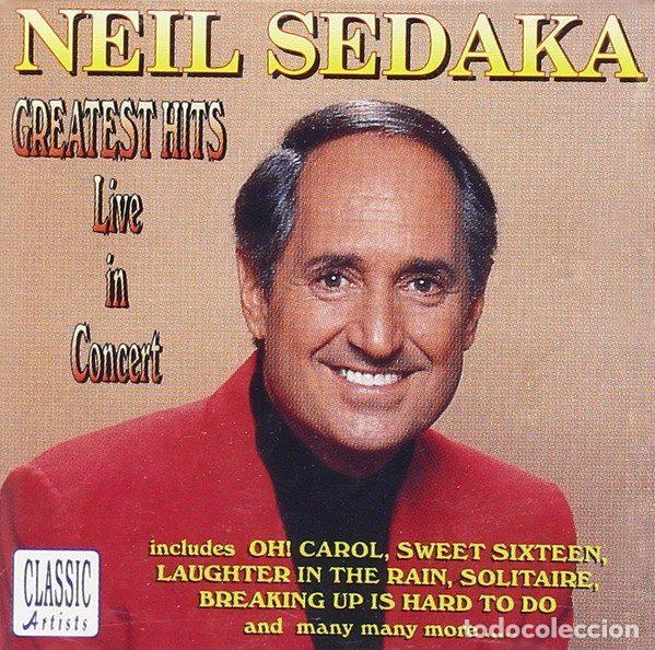 CD di Musica: Neil Sedaka &ndash; Greatest Hits Live In Concert (CD, Tring JHD015)