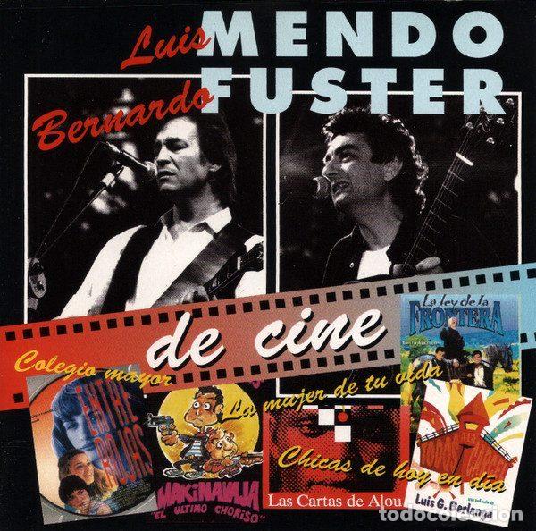 Music CDs: Luis Mendo, Bernardo Fuster &ndash; De Cine (CD, Avispa ACD-030)