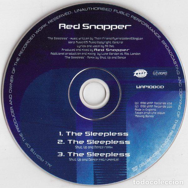 CDs de m&uacute;sica: Red Snapper &ndash; The Sleepless (CD, Warp Records WAP108CD) - Foto 3
