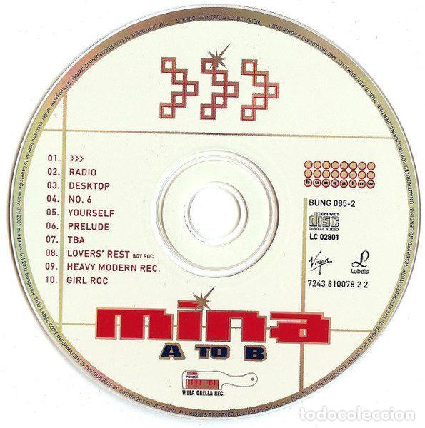 CDs de m&uacute;sica: Mina &ndash; A To B (CD, Labels Germany 810078 2) - Foto 3