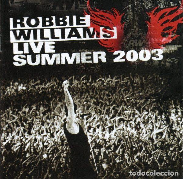 CD de M&uacute;sica: Robbie Williams &ndash; Live Summer 2003 (CD, Chrysalis 7243 5946432 9)