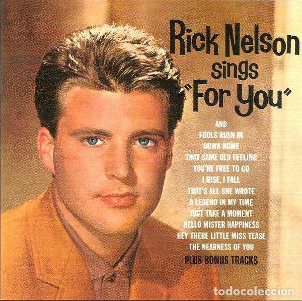 Music CDs: Rick Nelson &ndash; Rick Nelson Sings &rdquo;For You&rdquo; (CD, MCA Records MCD 30491)
