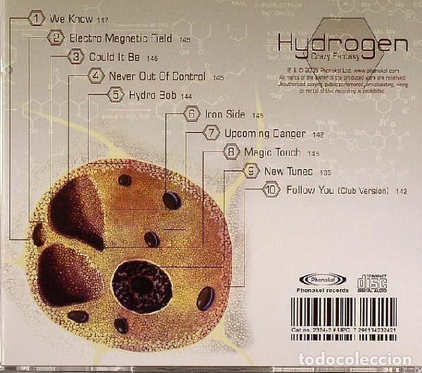 CDs de m&uacute;sica: Hydrogen &ndash; Crazy Fantasy (CD, Phonokol 2324-2) - Foto 2