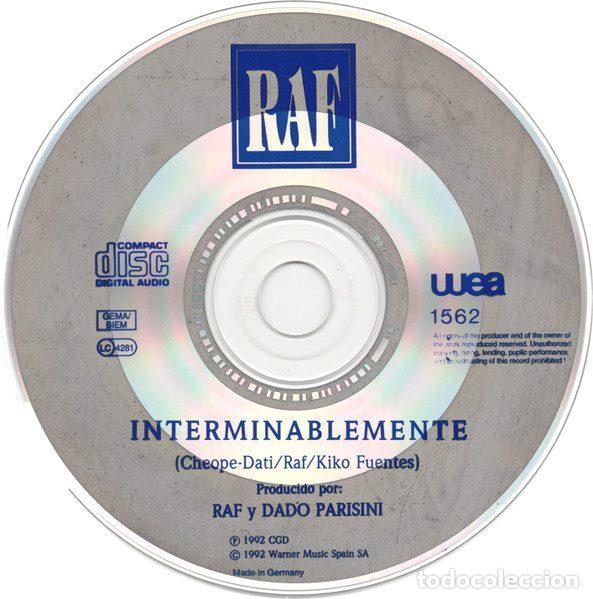 CDs de m&uacute;sica: RAF &ndash; Interminablemente (CD, WEA 1562) - Foto 3