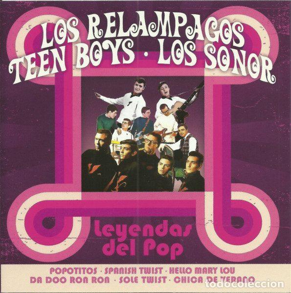 CD di Musica: Los Relampagos / Teen Boys / Los Sonor &ndash; Leyendas Del Pop (CD, Brisa S.L. CDB 1711)