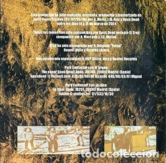 CDs de m&uacute;sica: Opus Dead &ndash; Opus Dead (CD, Not On Label (Opus Dead Self-released) OD 01) - Foto 2