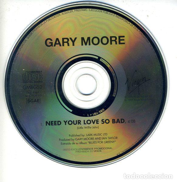 Music CDs: Gary Moore &ndash; Need Your Love So Bad (CD, Virgin GMBGS2)