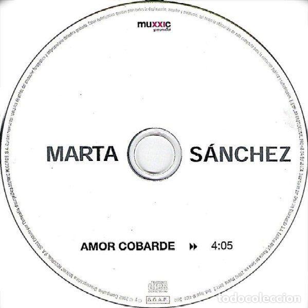 CDs de m&uacute;sica: Marta S&aacute;nchez &ndash; Amor Cobarde (CD, Muxxic 0311.2) - Foto 4