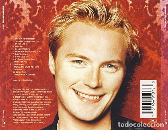 CDs de m&uacute;sica: Ronan Keating &ndash; Ronan (CD, Polydor 549 103-2) - Foto 2